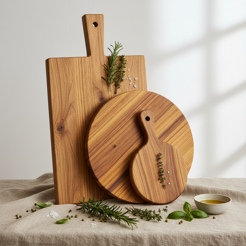 Bamboo Cutting Board Set