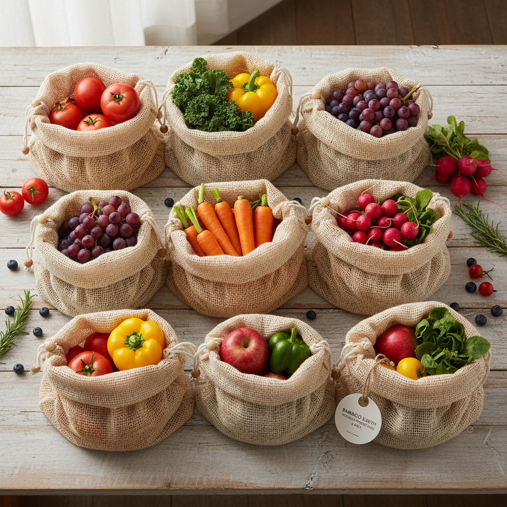 Bamboo Reusable Produce Bags