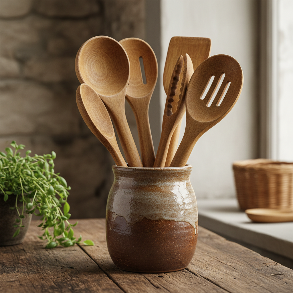 Bamboo Utensil Set