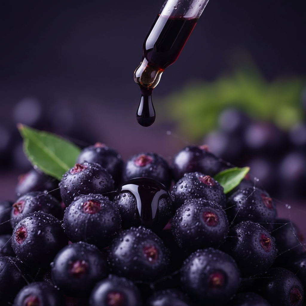 Elderberry Tincture - Detail