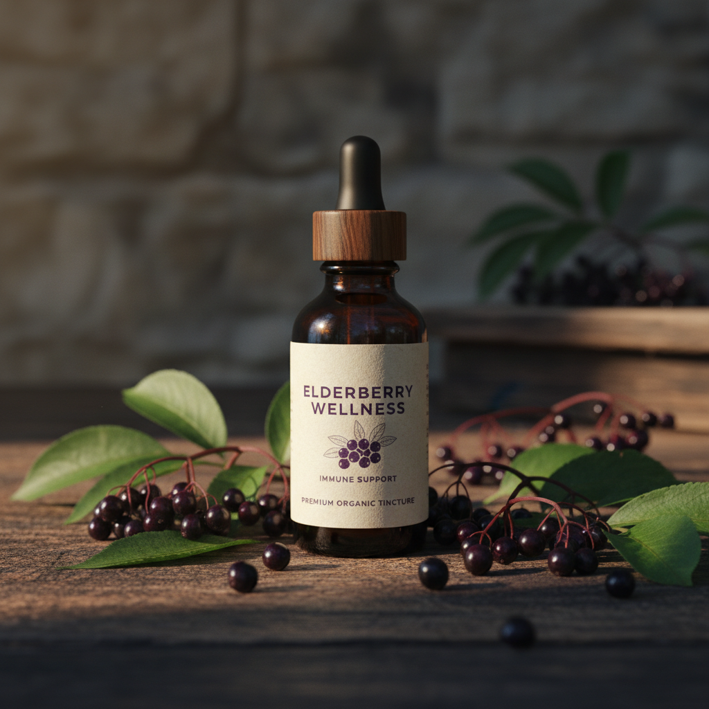 Elderberry Tincture - Hero