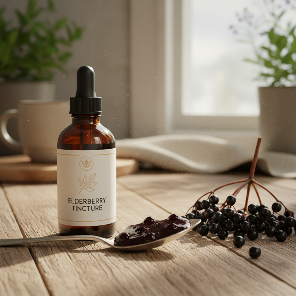 Elderberry Tincture - Lifestyle