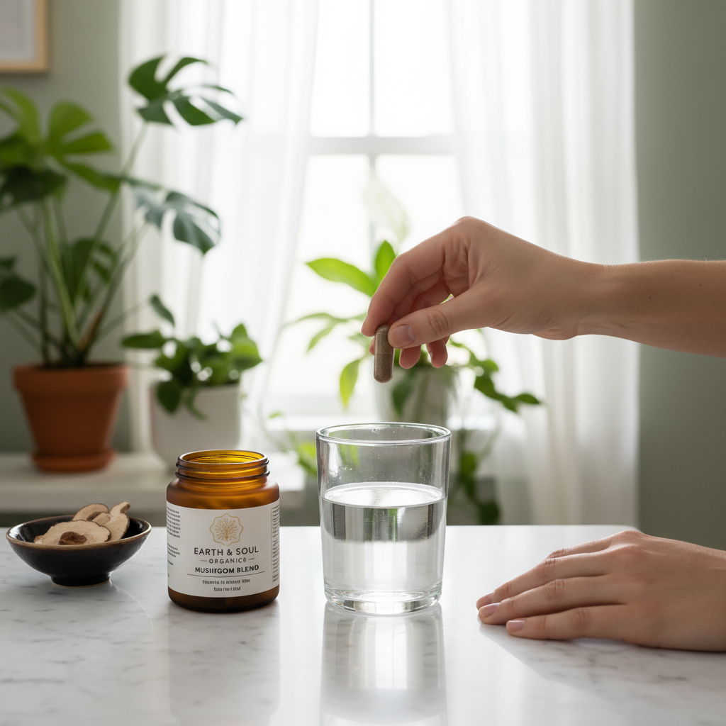 Functional Mushroom Blend - Lifestyle