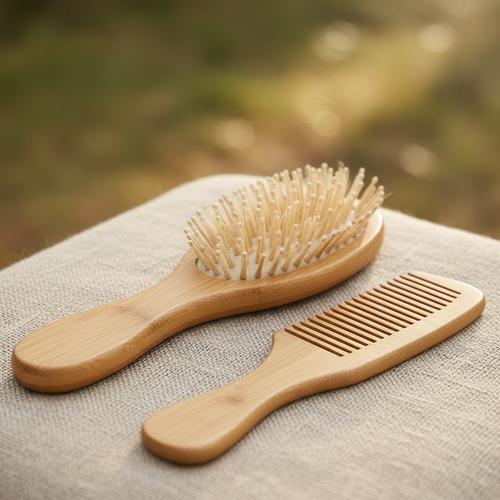 Hair Brush & Comb - Detail