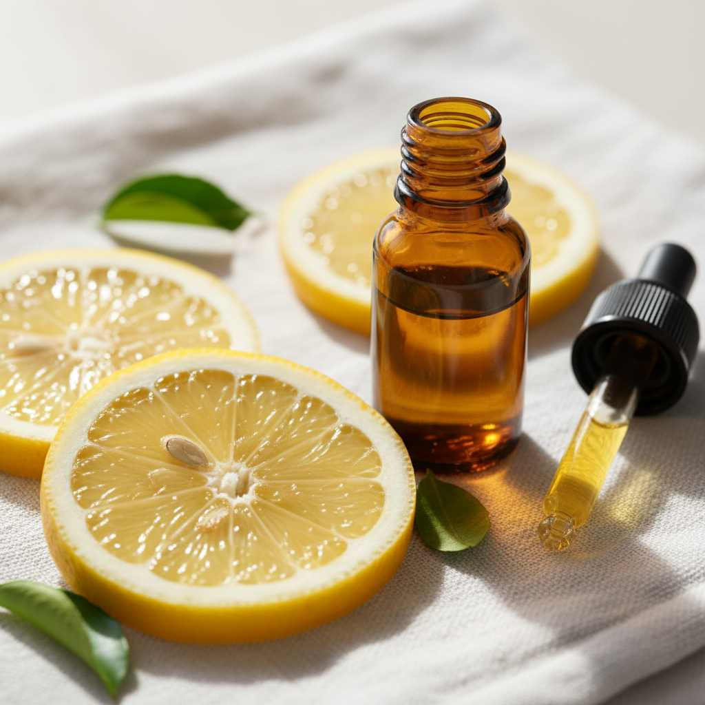 Lemon Essential Oil - Detail