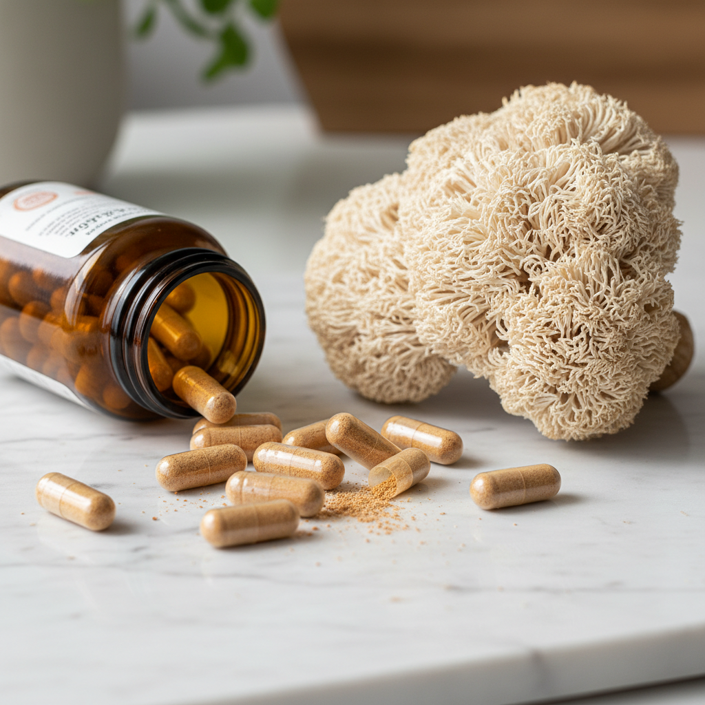 Lion's Mane Capsules - Detail
