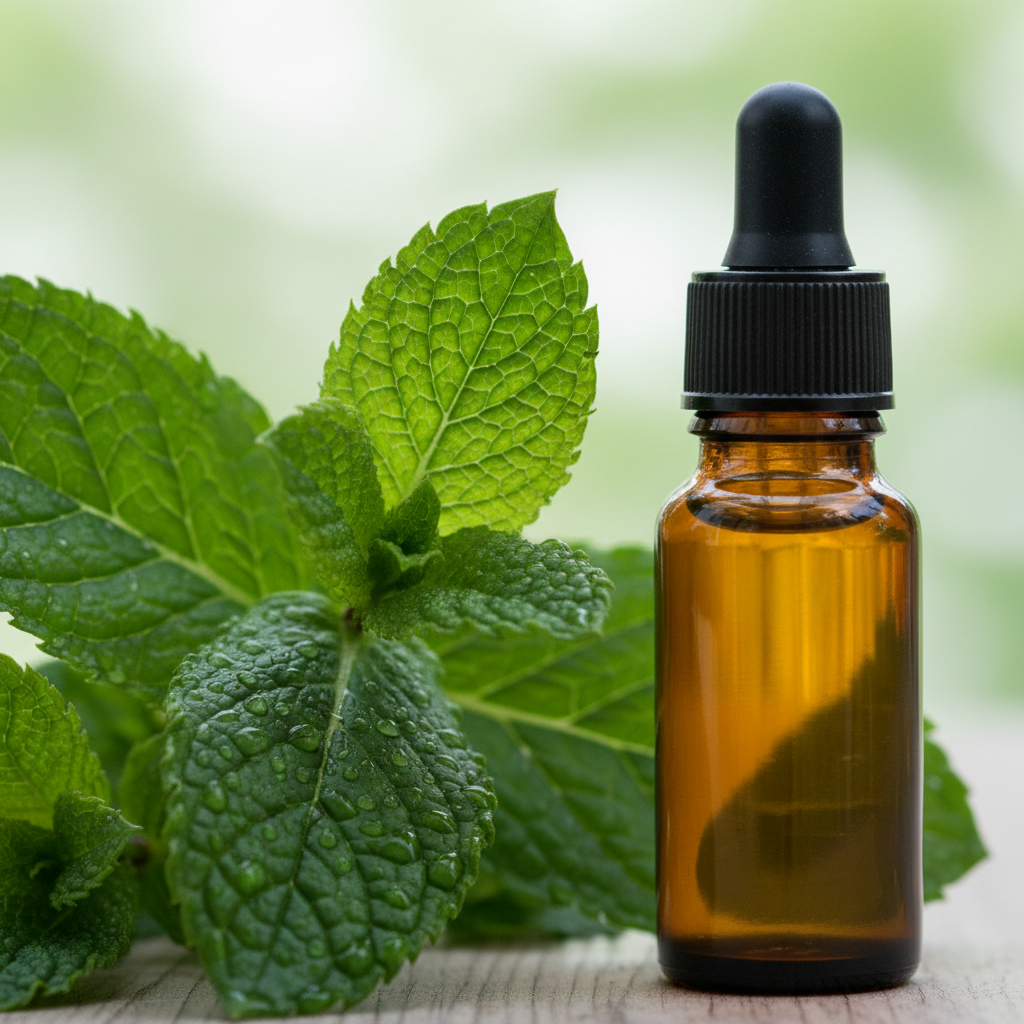 Peppermint Essential Oil - Detail