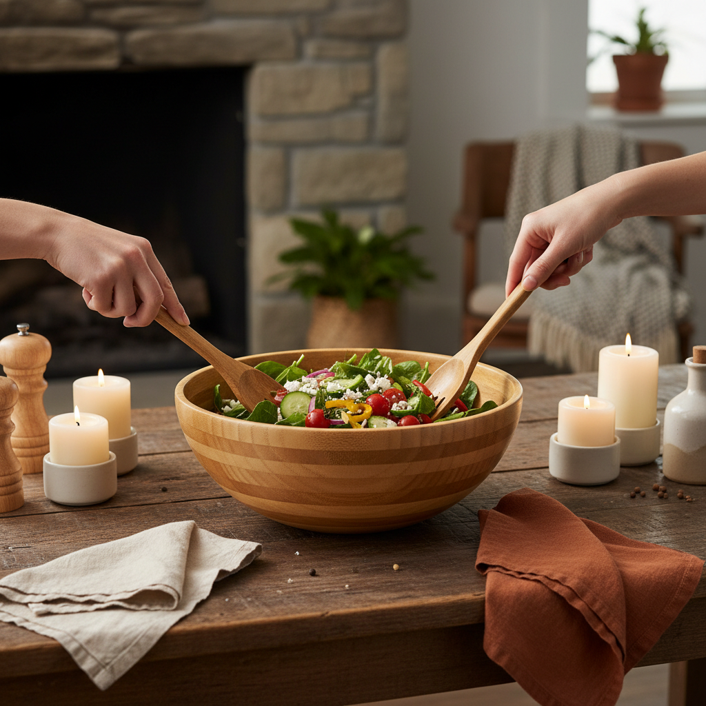 Salad Bowl Set - Lifestyle
