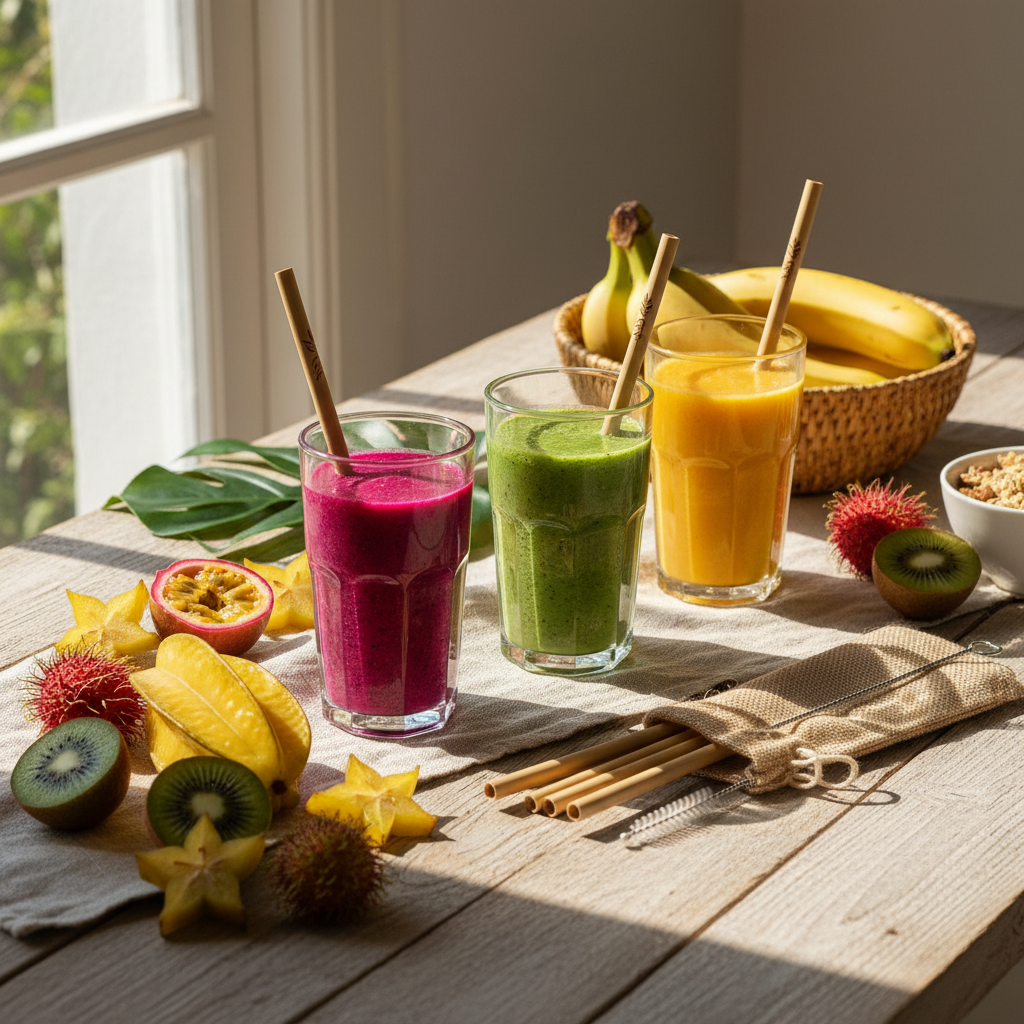 Straw Set - Lifestyle